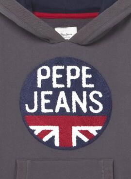 Sudadera Pepe Jeans Alexander Gris Para Niño