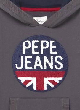 Sudadera Pepe Jeans Alexander Gris Para Niño