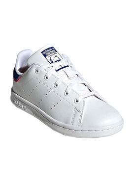 Zapatillas Adidas Stan Smith C Blanco Kids