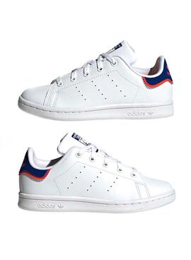 Zapatillas Adidas Stan Smith C Blanco Kids