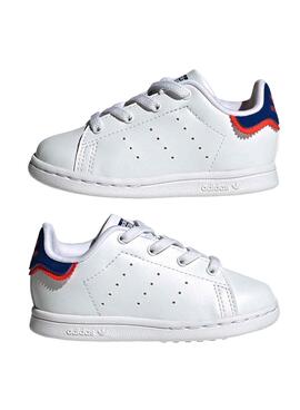 Zapatillas Adidas Stan Smith EL I Blanco Mini