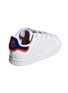 Zapatillas Adidas Stan Smith EL I Blanco Mini