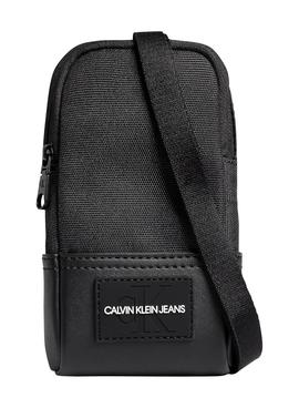 Bandolera Calvin Klein Industrial Nylon Negro