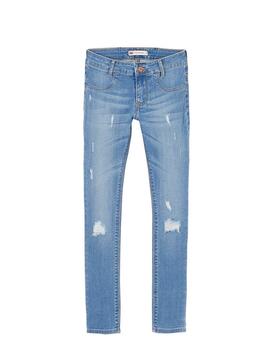 Pantalón Vaquero Levis Kids 710 Rotos