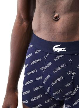 Pack 3 Calzoncillos Lacoste Boxer
