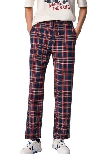 Pepe Jeans Tartan Rojo Mujer