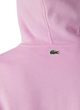 Sudadera Lacoste Tremiere Rosa Para Mujer