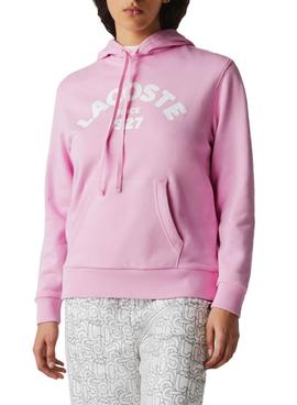 Sudadera Lacoste Tremiere Rosa Para Mujer