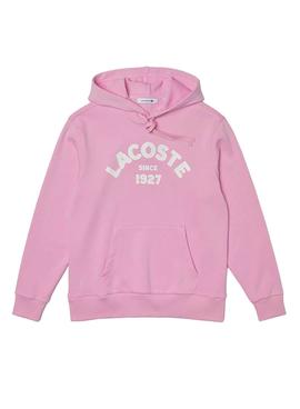 Sudadera Lacoste Tremiere Rosa Para Mujer