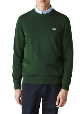 Sudadera Lacoste Tricot Verde Para Hombre