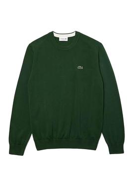 Sudadera Lacoste Tricot Verde Para Hombre