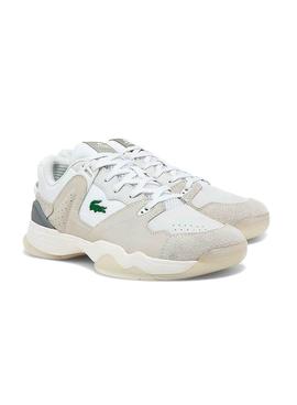 Zapatillas Lacoste T-Point Blanco Para Hombre