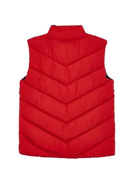 Chaleco Mayoral Acolchado Pluma Rojo Para Niño