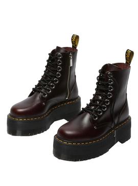 Extracción Aplicado docena Botas Dr. Martens Plataforma Jadon Max Granate