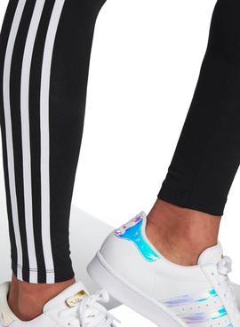 Leggings Adidas 3Stripes Negro para Mujer