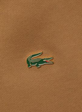 Sudadera Lacoste Sweatshirt Lavalliere Beige