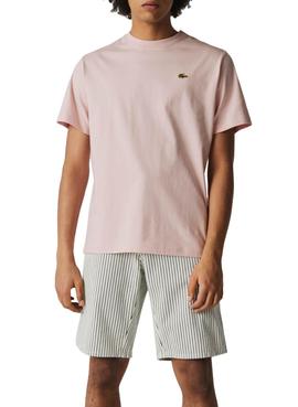 Camiseta Lacoste Live Rosa Unisex