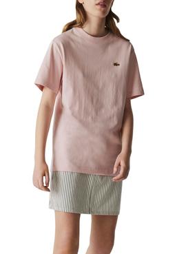 Camiseta Lacoste Live Rosa Unisex