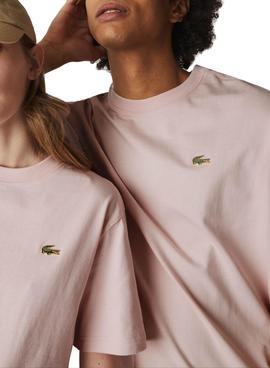 Camiseta Lacoste Live Rosa Unisex