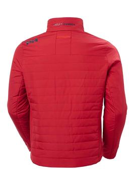 Chaqueta Helly Hansen Crew Insulator Rojo Hombre