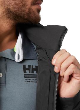 Chaqueta Helly Hansen Crew Insulator Negro Hombre