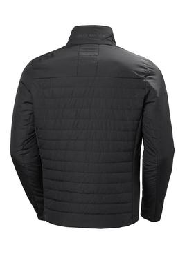 Chaqueta Helly Hansen Crew Insulator Negro Hombre