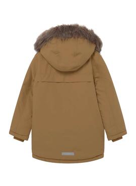 Parka Name It Mabe Marron Para Niño