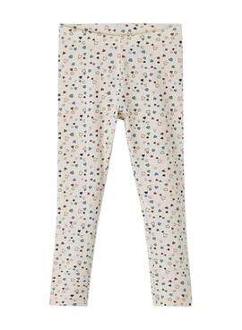 Leggings Name It Laspain Corazones Multicolor Niña