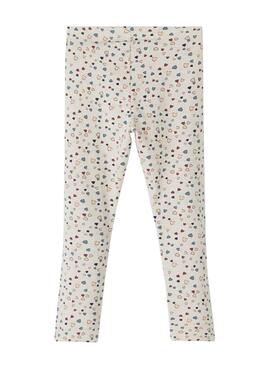 Leggings Name It Laspain Corazones Multicolor Niña