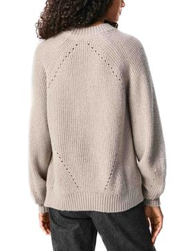 Jersey Pepe Jeans Orchid Beige Para Mujer