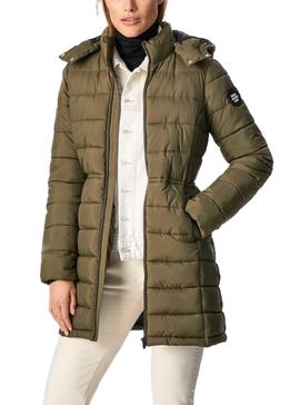 Chaqueta Pepe Jeans Eileen Verde Para Mujer