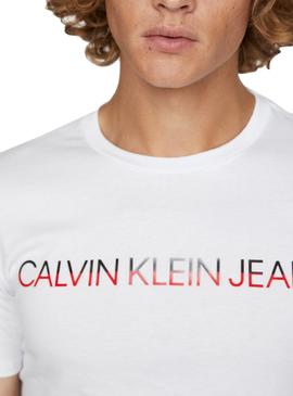 Camiseta Calvin Klein Jeans Instit Negro 