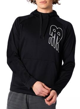 Sudadera New Balance Tenacity Negro Para Hombre