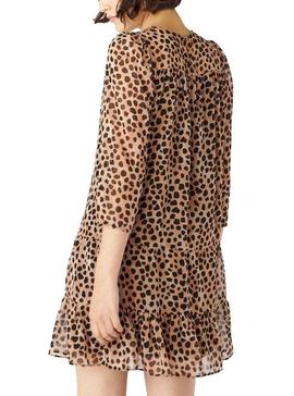 Vestido Naf Naf Estampado Para Mujer