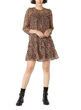 Vestido Naf Naf Estampado Para Mujer