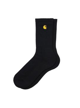 Calcetines Carhartt Chase Negro Dorado Unisex