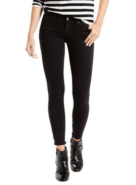 Pantalon Levis 711 Skinny Soft Negro Para Mujer