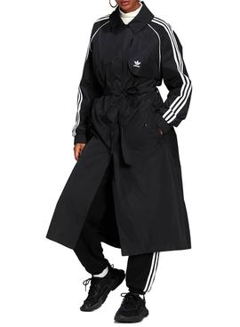Gabardina Adidas Adicolor Classics Negro Mujer