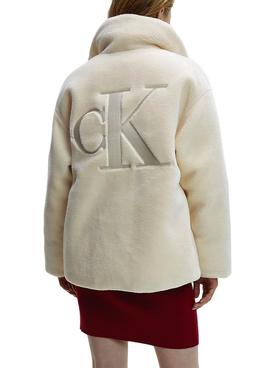 Chaqueta Calvin Klein Back Embroidery Sher Mujer