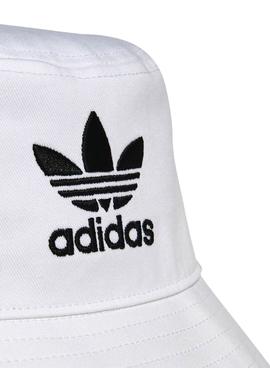 Gorro Adidas Adicolor Bucket Blanco Unisex