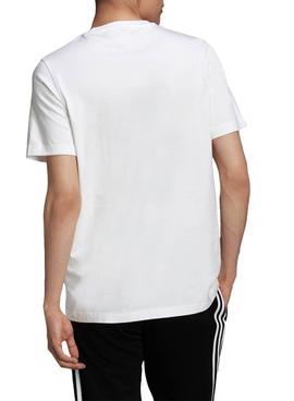 Camiseta Adidas Trefoil Blanco Para Hombre