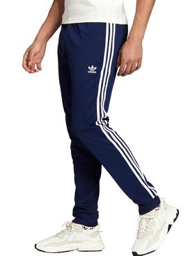 Pantalon Adidas Adicolor Classics Sst Azul Hombre