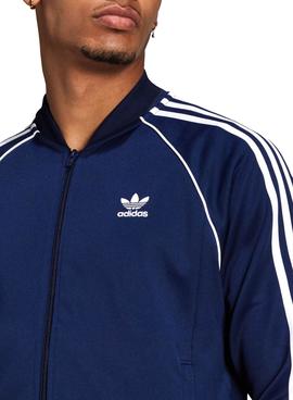 Chaqueta Adidas Adicolor Classics Sst Azul Hombre