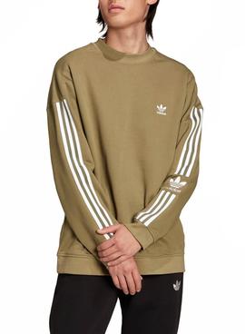 Sudadera Adidas Classics Lock-Up Trefoil Verde