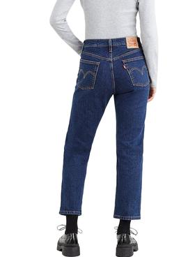 Pantalon Vaquero Levis 501 Crop Salsa para Mujer