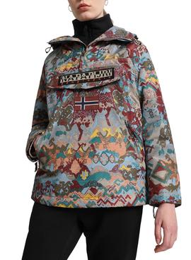 Cazadora Napapijri Rainforest Etnica para Mujer