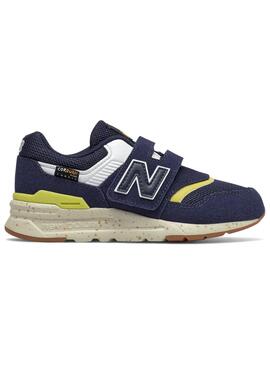 Zapatillas New Balance 997H Velcro Azul Marino