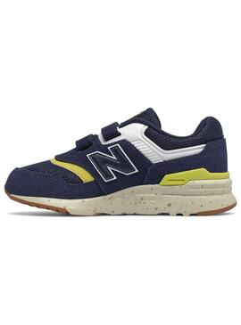 Zapatillas New Balance 997H Velcro Azul Marino