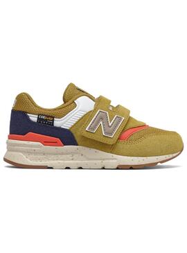 Zapatillas New Balance 997H Velcro Mostaza