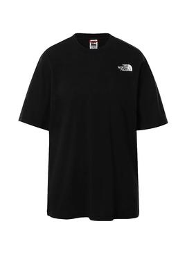 Camiseta The North Face Redbox Negro Para Mujer